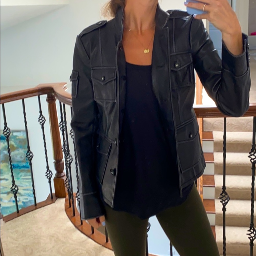 Tory Burch leather jacket